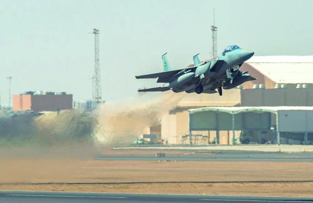 من استعدادات القوات الجوية السعودية (واس)