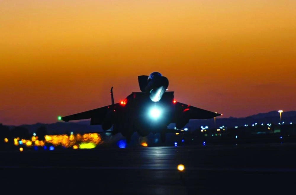 من استعدادات القوات الجوية السعودية (واس)