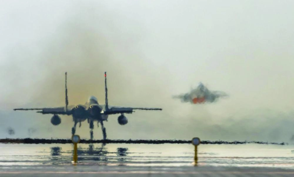 من استعدادات القوات الجوية السعودية (واس)