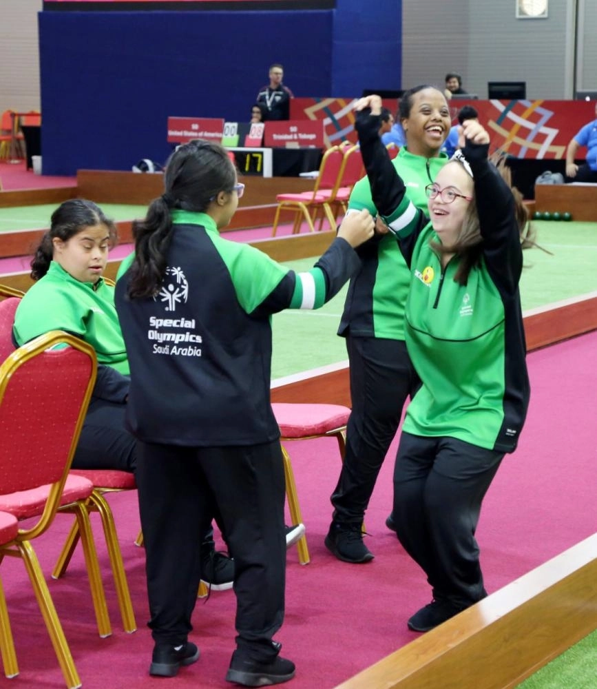 






مشاركات سعوديات واحتفالات بفرحة الفوز في إحدى الألعاب