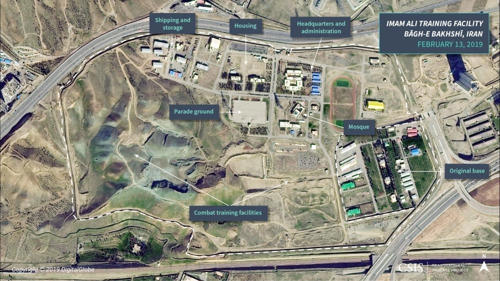 






صور الأقمار الصناعية لمرفق الإمام علي خارج طهران