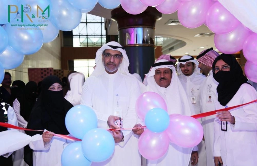 أحمد المحمادي خلال فعالية اليوم التوعوي للزواج الصحي