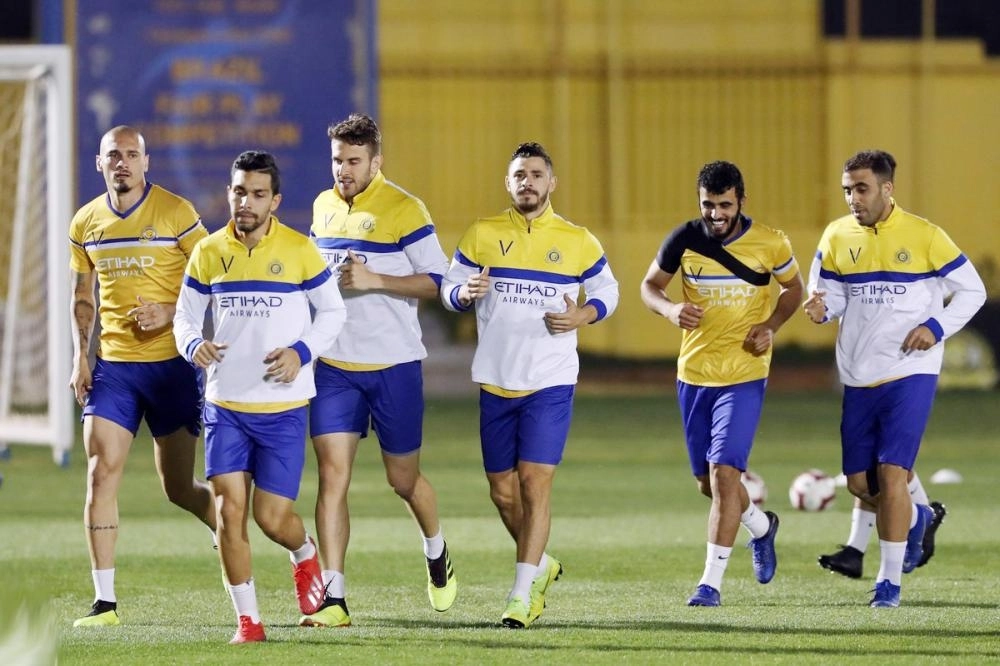 






تحضيرات النصر لمواجهة الهلال                                                        (إعلامي النصر)
