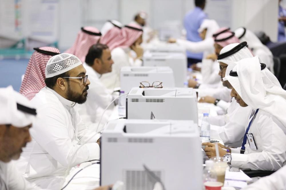 من مقر انتخابات غرفة جدة (مكة) 