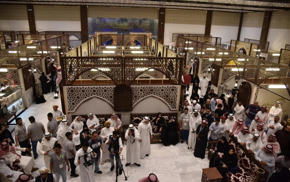 صورة علوية للمعارض المشاركة 