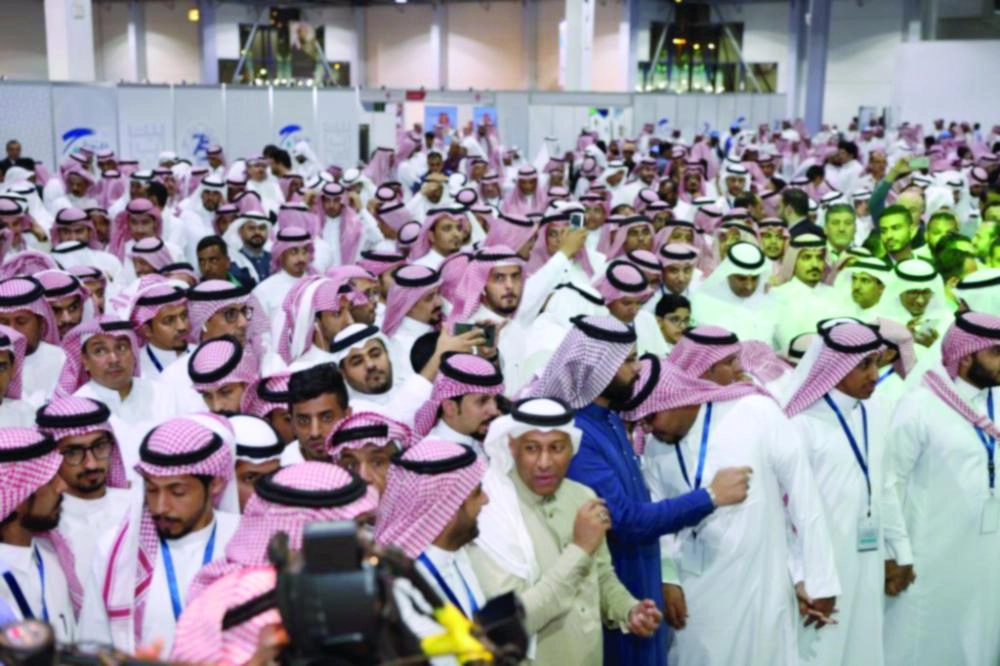 من احتفالات اعلان النتائج (مكة)