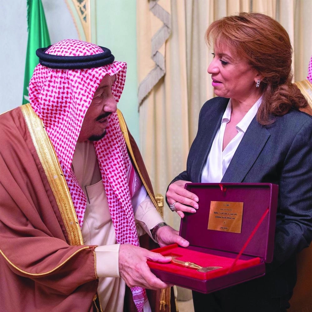 ولدى تسلمه المفتاح الذهبي لمدينة تونس