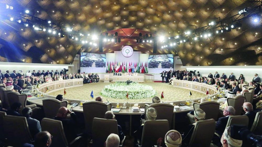 القمة العربية الـ30 في تونس (د ب أ)