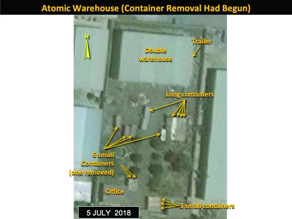 صورة من قوقل إيرث  (معهد العلوم والأمن الدولي)