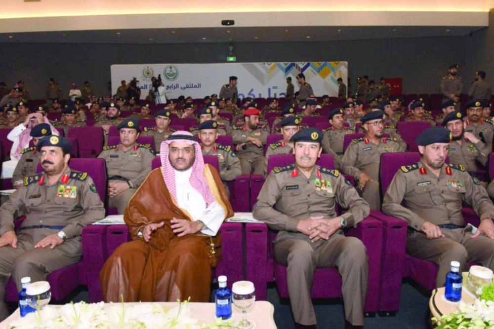 خلال افتتاح الملتقى الرابع للدفاع المدني 