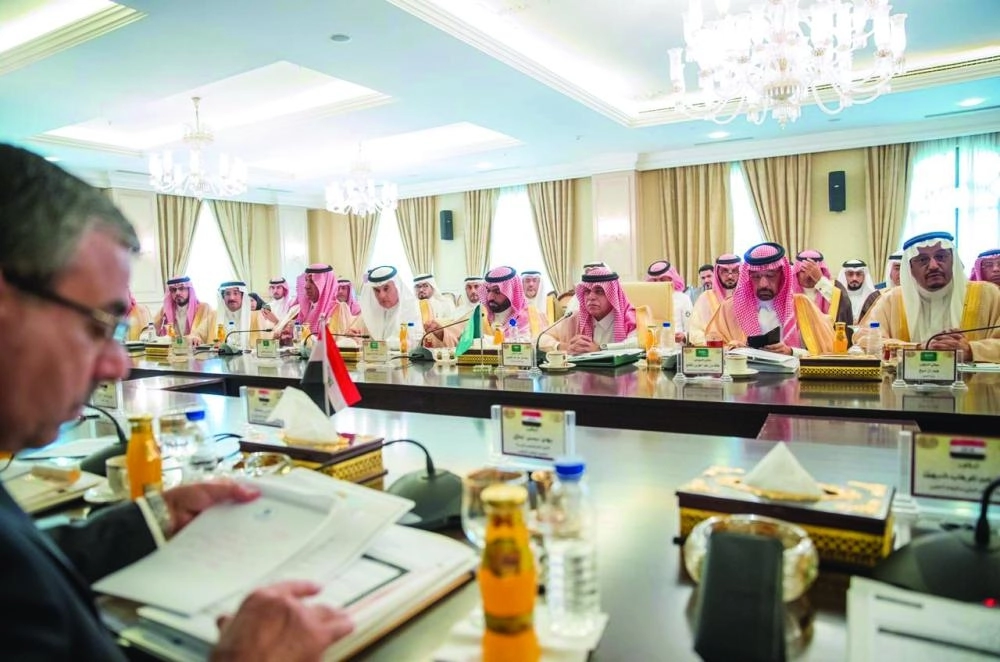 الجانب السعودي في الاجتماع (واس)