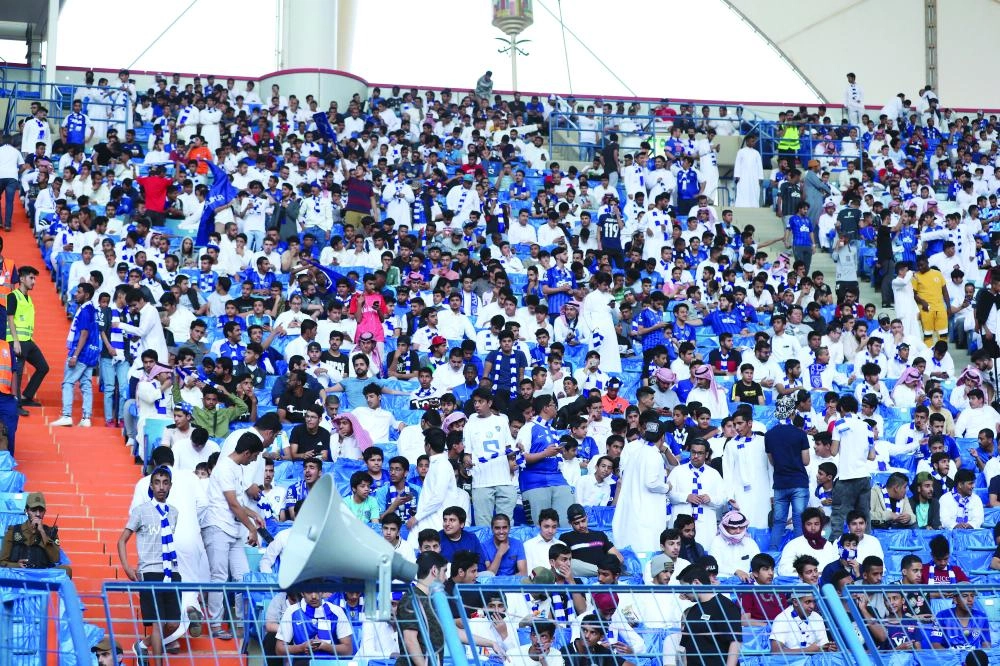 






جمهور النصر والهلال في ديربي الرياض الأخير بالجولة الـ25 للدوري                                                                                                                   (نواف الجبني)