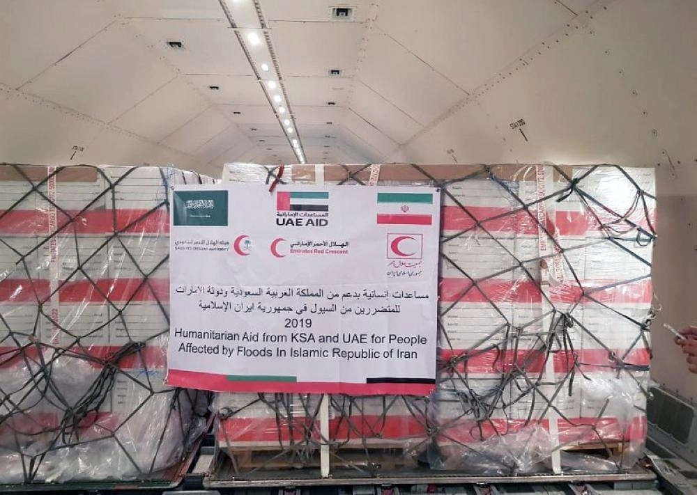 من المواد الإغاثية  (واس)