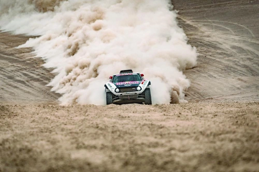 






مرحلة سابقة من رالي داكار              (هيئة الرياضة)