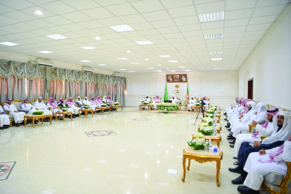 وليد الصمعاني لدى لقائه رؤساء المحاكم الجزائية (مكة)