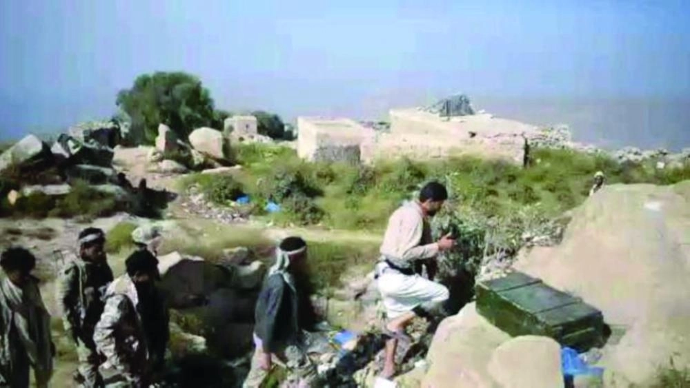 تسلل حوثي في إحدى الجبهات (مكة)