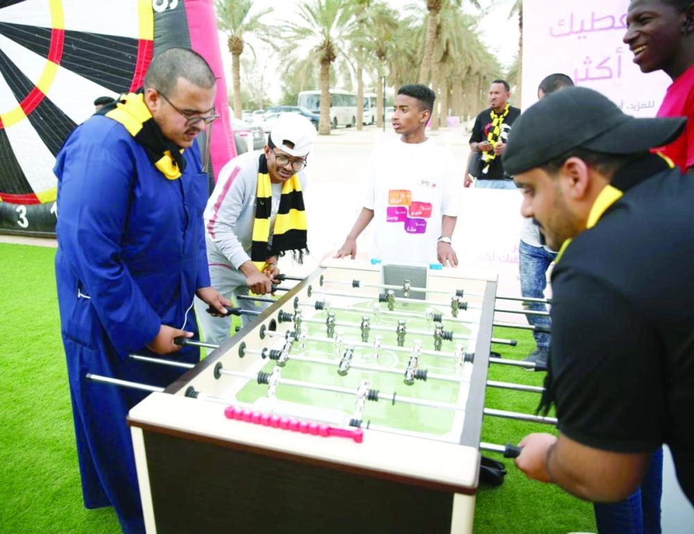 






جانب من الفعاليات المصاحبة لنهائي كأس الملك أمس                                      (هيئة الرياضة)