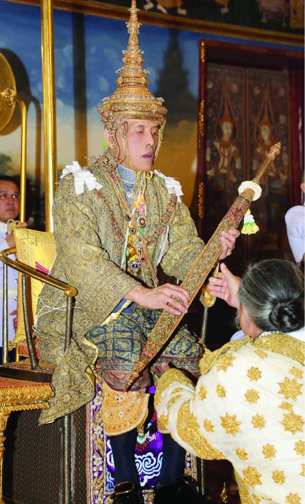 



من مراسم تتويج ملك تايلاند