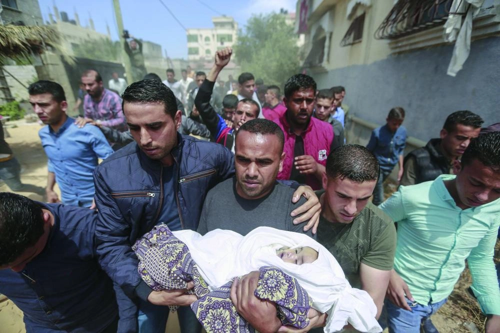 



تشييع جنازة طفلة رضيعة قتلها الاحتلال