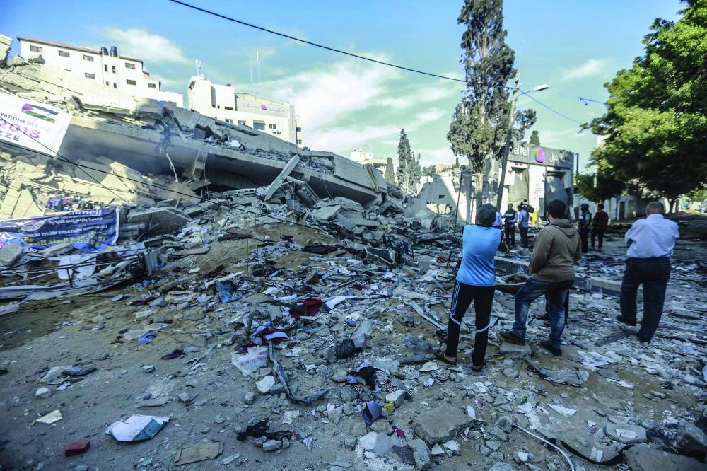 



دمار خلفه القصف الإسرائيلي في غزة                                                                        (د ب أ)