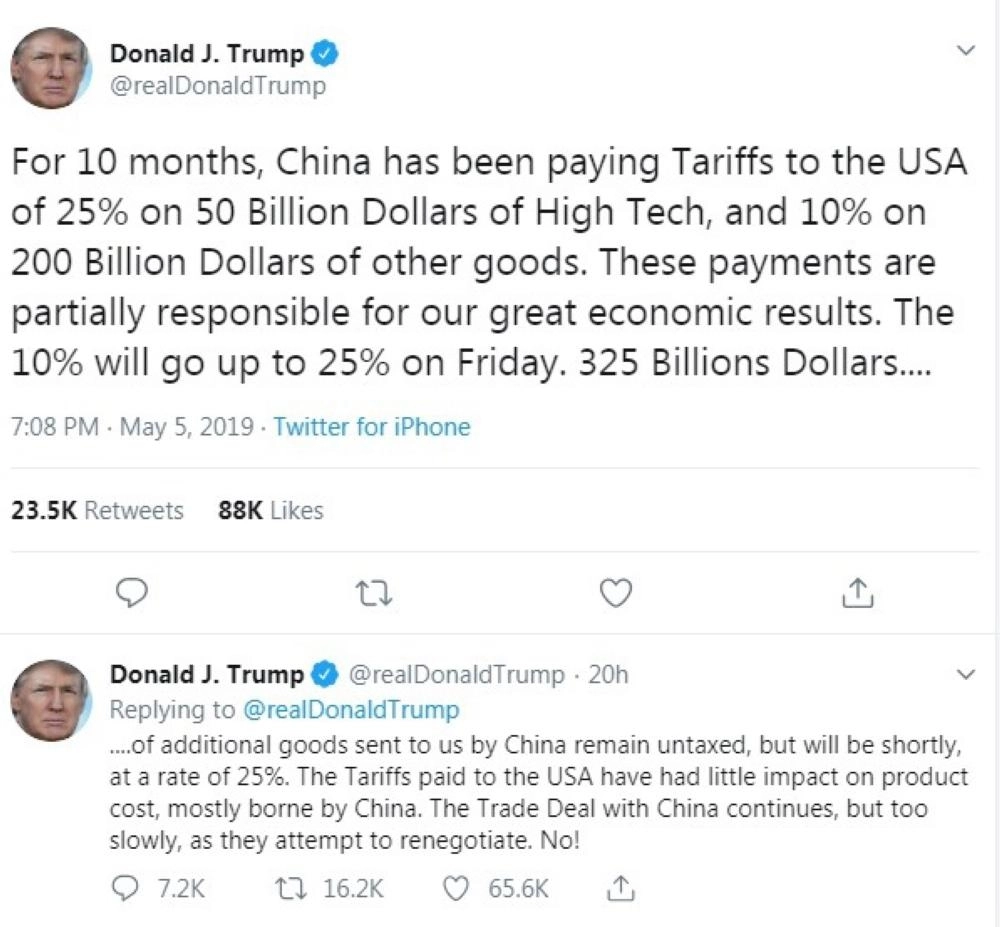 






تغريدة ترمب                                              (تويتر)