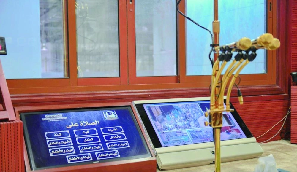 



الغرفة التي يؤدى فيها الأذان