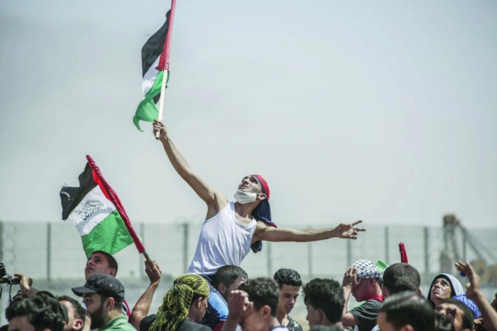 






أهل غزة ينتفضون مواكبة مع يوم النكبة                                             (د ب أ)