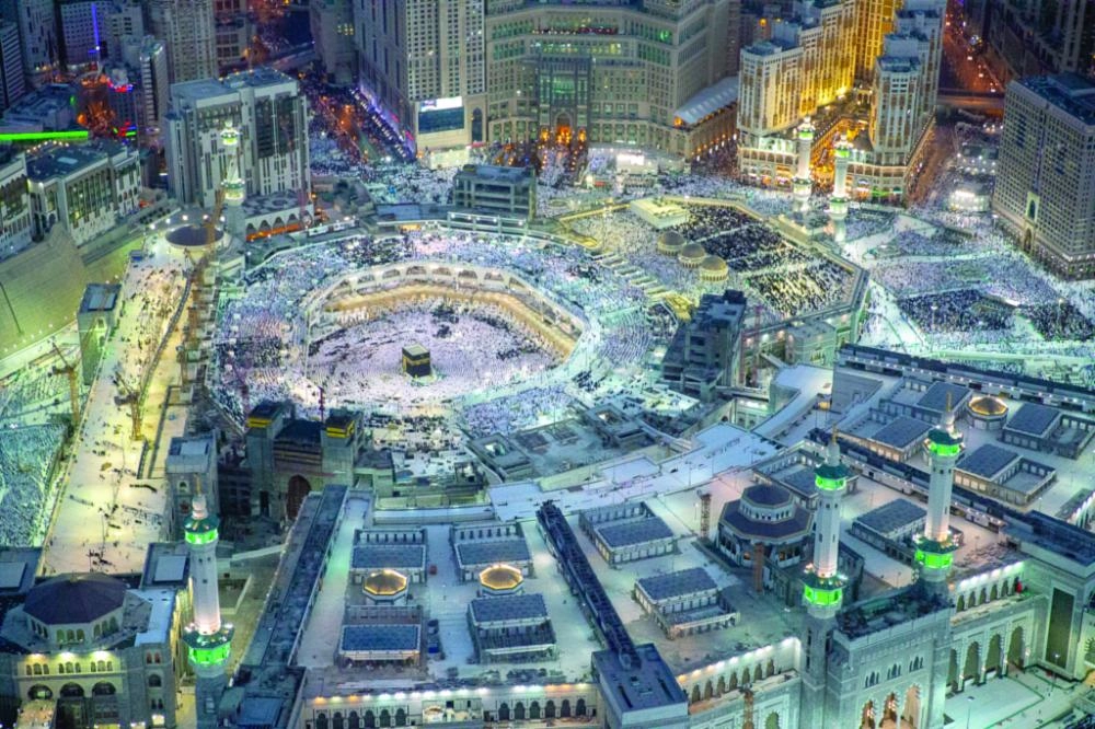 صورة جوية للمسجد الحرام                                                  (أحمد بارجاء)