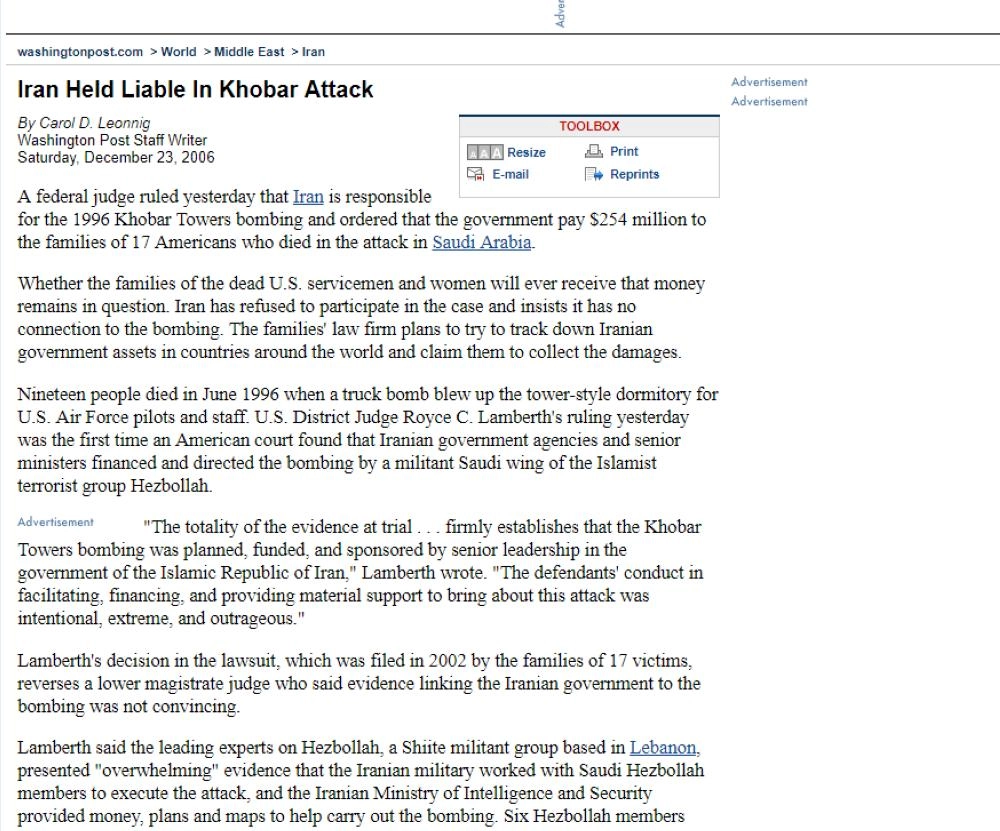 






أوهام نظام الملالي       (واشنطن بوست)