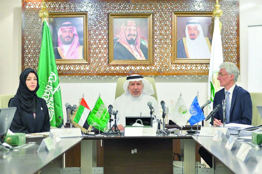 الربيعة والهاشمي مع وكيل الأمم المتحدة (واس)