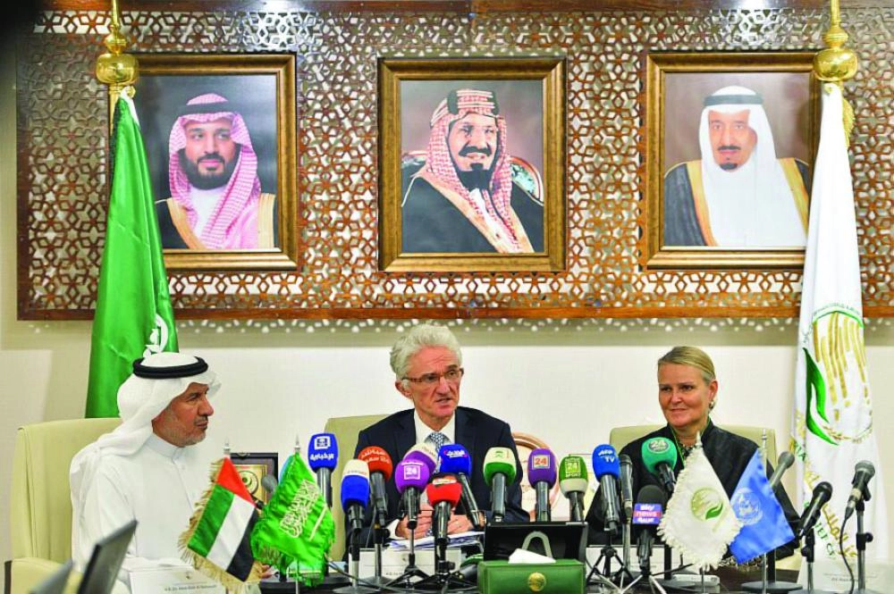 الربيعة مع وكيل الأمم المتحدة والمبعوثة الأممية (واس)