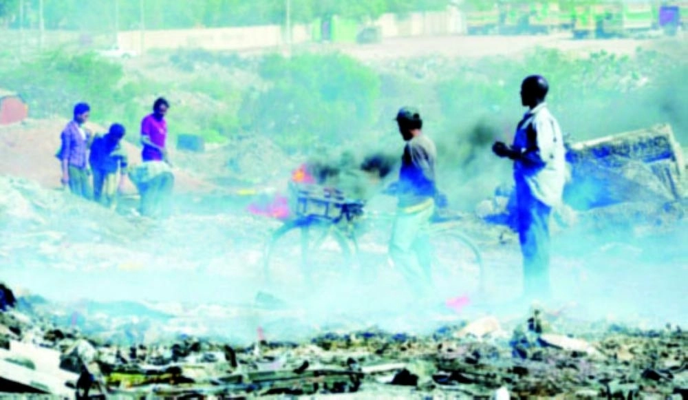 






حريق بمردم في وقت سابق سببه البحث عن النحاس                                      (مكة)