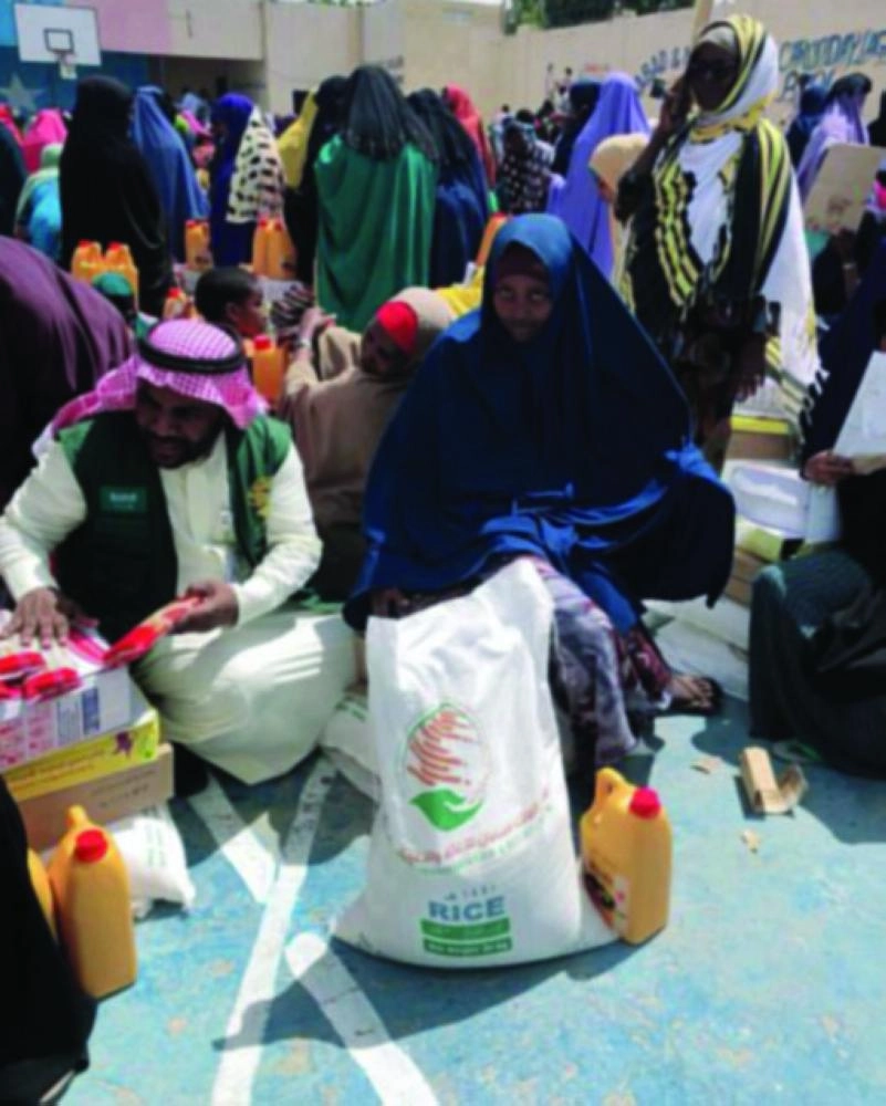 توزيع السلال الغذائية في الصومال (واس)