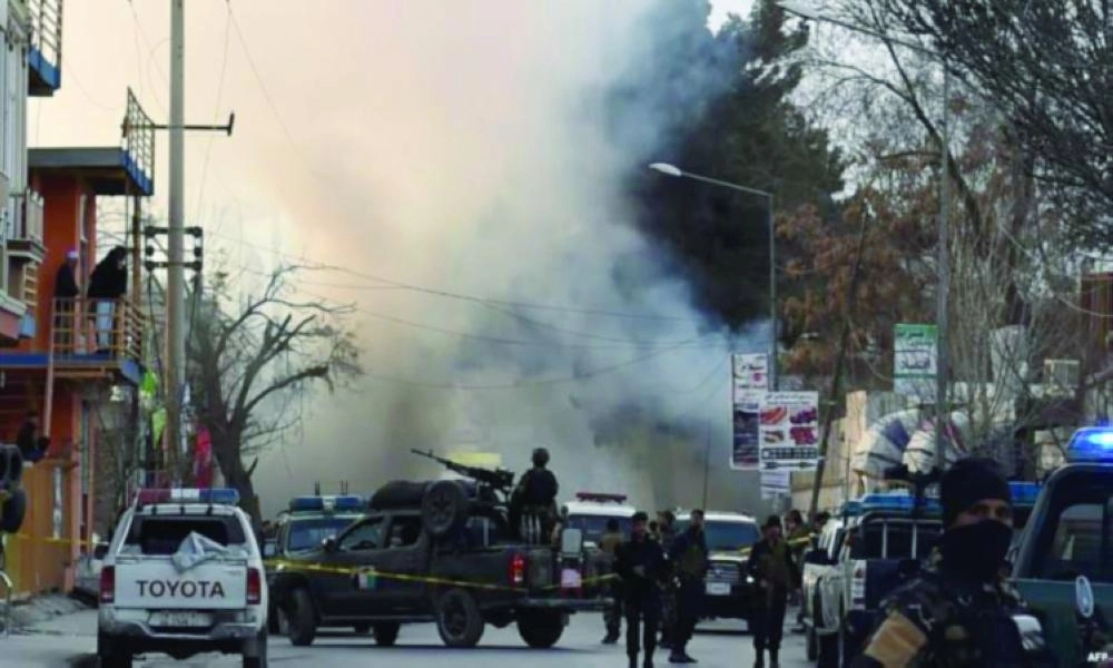 آثار تفجير كابول (مكة)