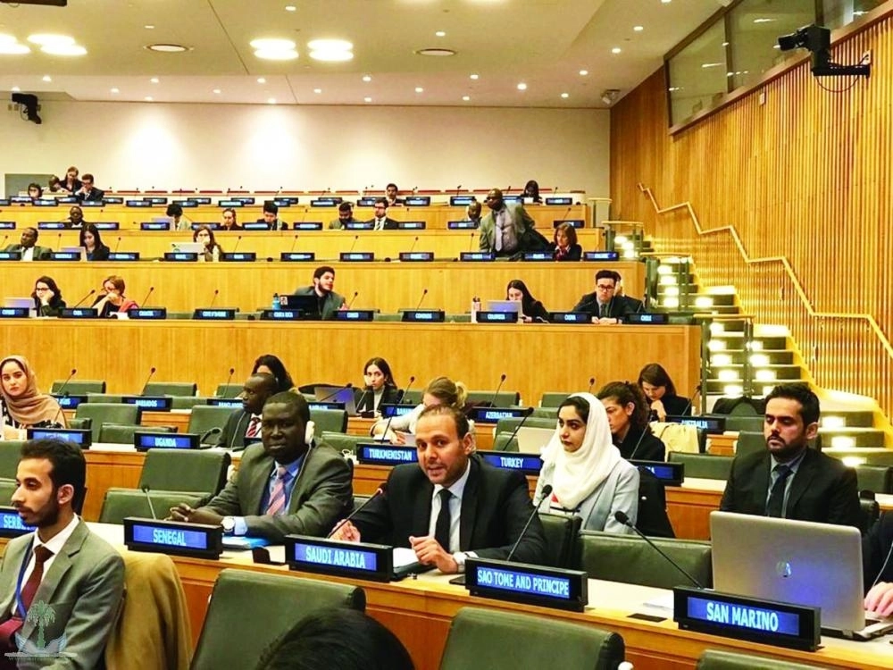 المنزلاوي متحدثا في مجلس الأمن (مكة)