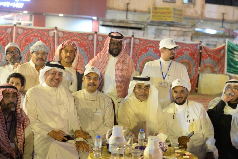 جانب من حفل الإفطار والتكريم                                   (مكة)