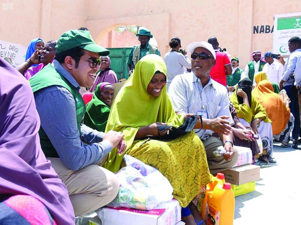 






ضحكة متبادلة بين فريق مركز الملك سلمان والصوماليين