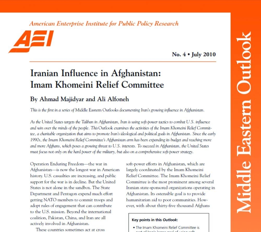 






المعهد الأمريكي للمشاريع