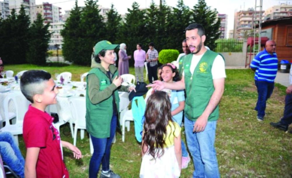 فريق مركز الملك سلمان للاغاثة في لبنان (واس)