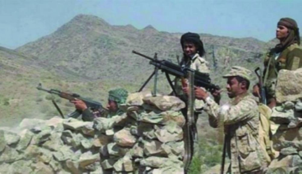 






مقاتلون من الجيش اليمني في تعز