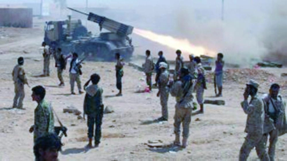 






 عناصر من الجيش اليمني في تعز                           (مكة)