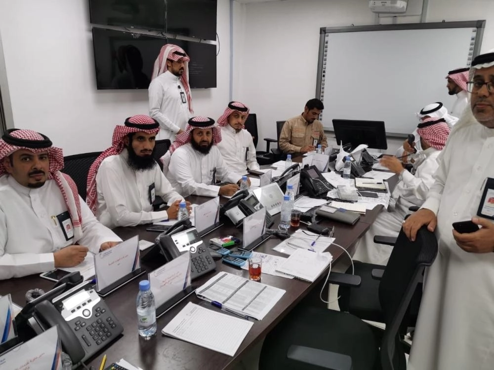 غرفة ادارة أزمة الكهرباء بعسير 