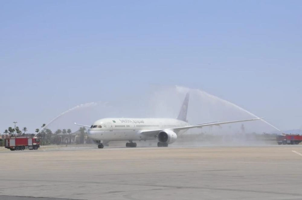 جانب من احتفال الخطوط السعودية 