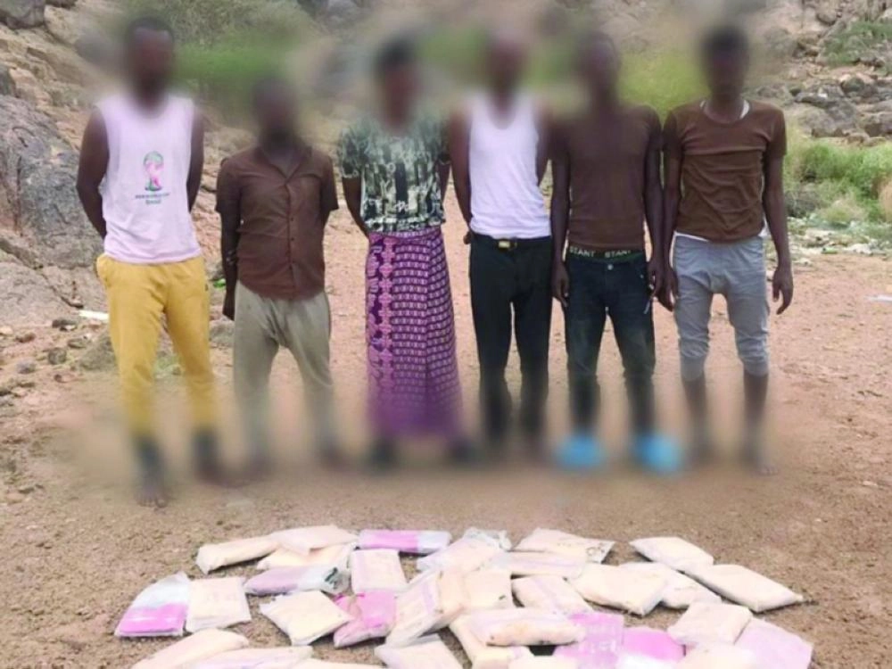 عدد من الهربين المضبوطين              (مكة)