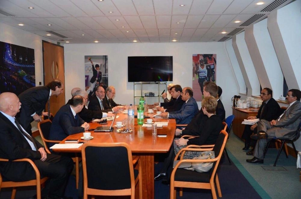 المشاركين في المؤتمر السادس الدولي لوكالات الأنباء في العالم 