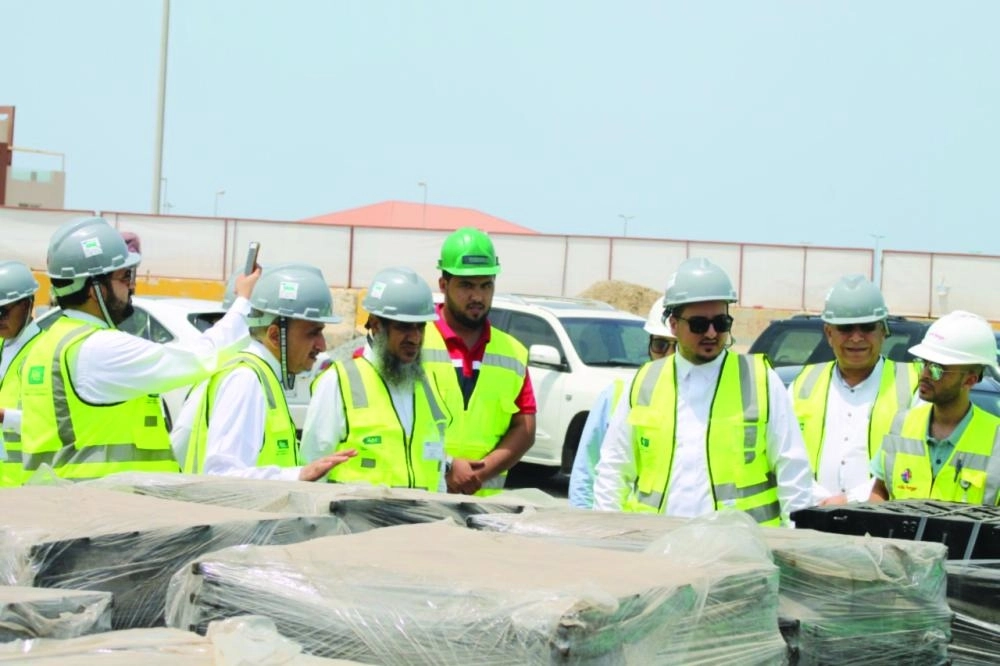 من زيارة المجلس البلدي للمشروع (مكة)