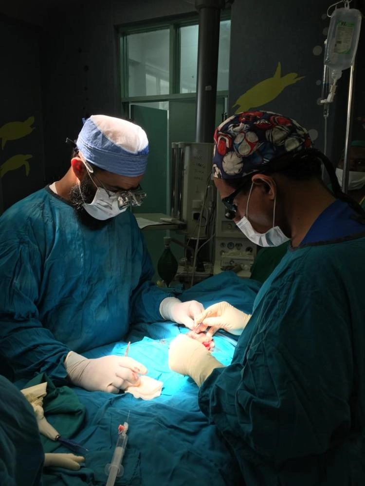 جانب من عمليات منظمة البلسم الدولية 