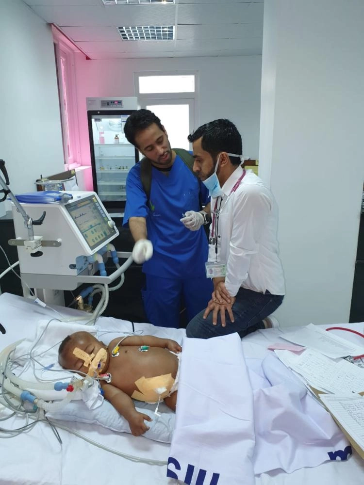 جانب من عمليات منظمة البلسم الدولية