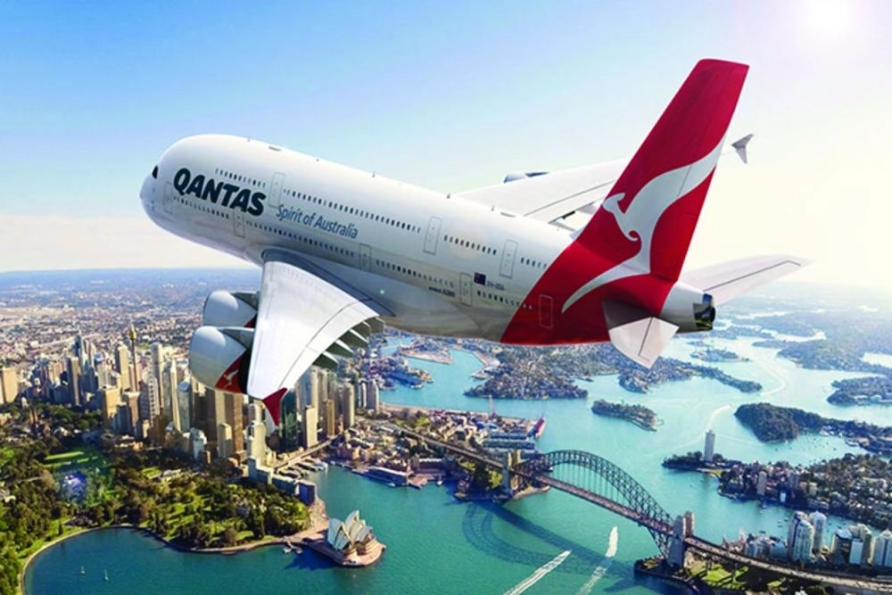 






إحدى طائرات كانتاس الأسترالية              (مكة)