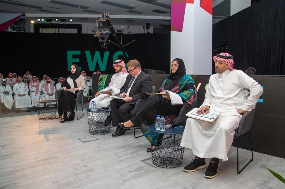 جانب من التقييم خلال المسابقة.(مكة)